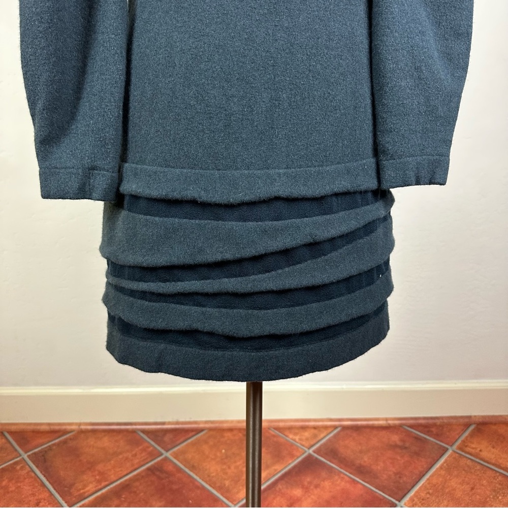 D. Exterior Angora Wool Coat - Picture 7 of 7